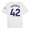 Manchester City Antoine Semenyo #42 Tredjedrakt 2026-27 Kortermet